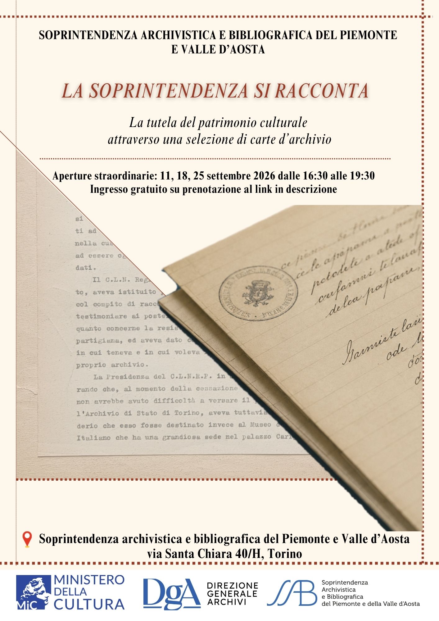La Soprintendenza si racconta